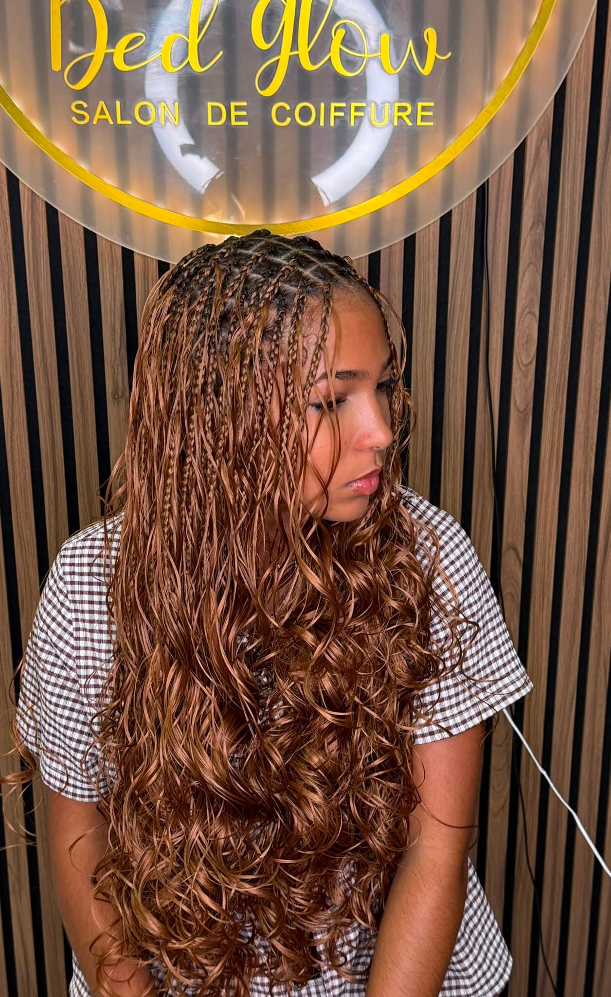 French curl boho classique
