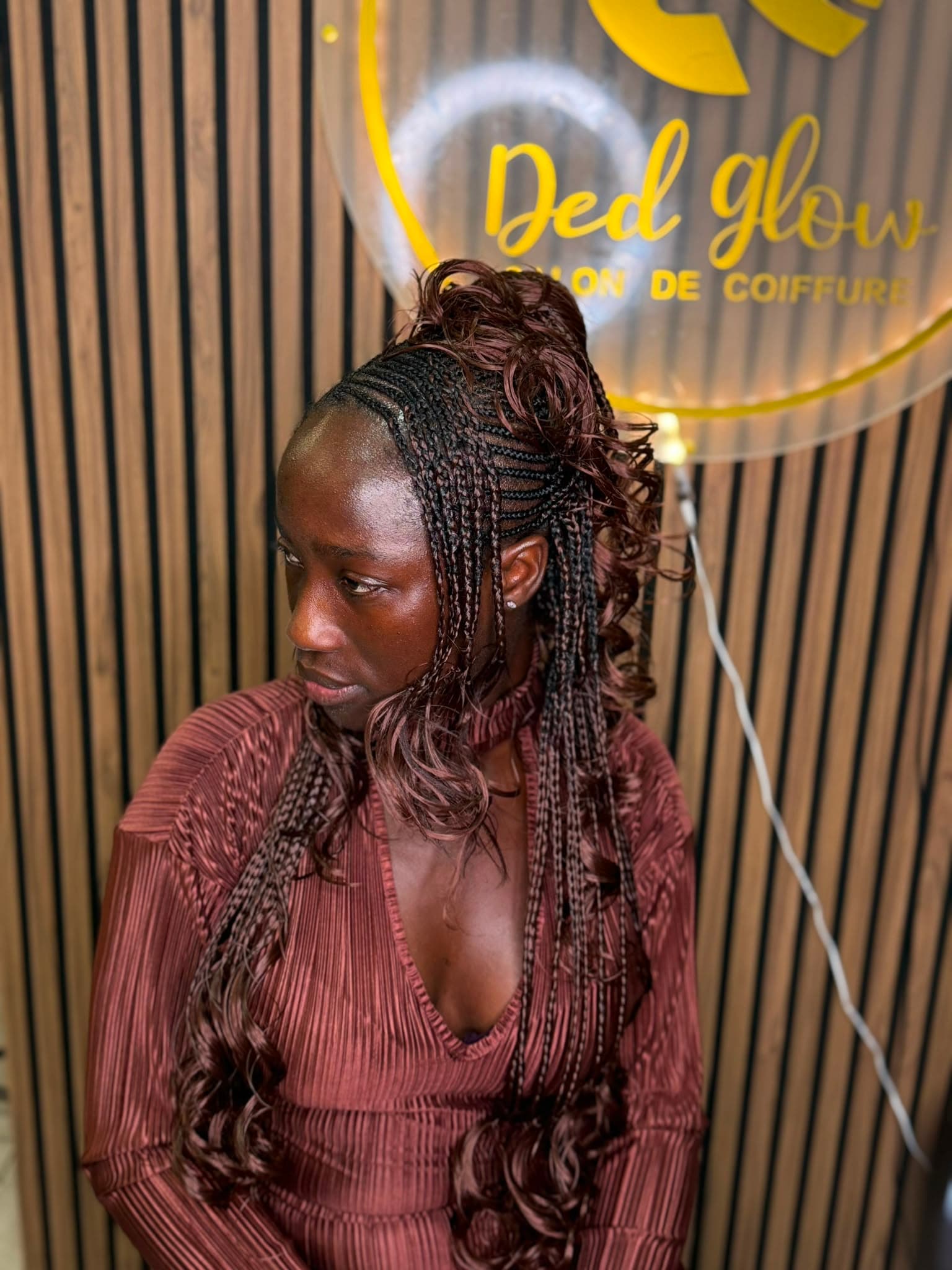 Fulani French curl knotless
