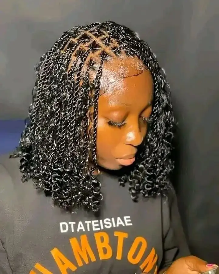 knotless twist/braid boho (epaule / mis epaule)